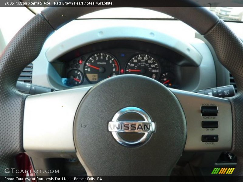 Red Brawn Pearl / Steel/Graphite 2005 Nissan Xterra S 4x4