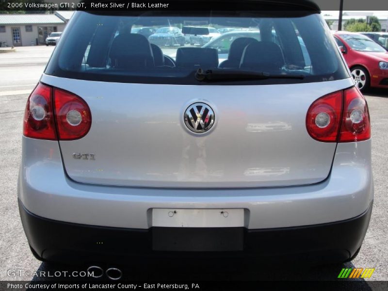 Reflex Silver / Black Leather 2006 Volkswagen GTI 2.0T