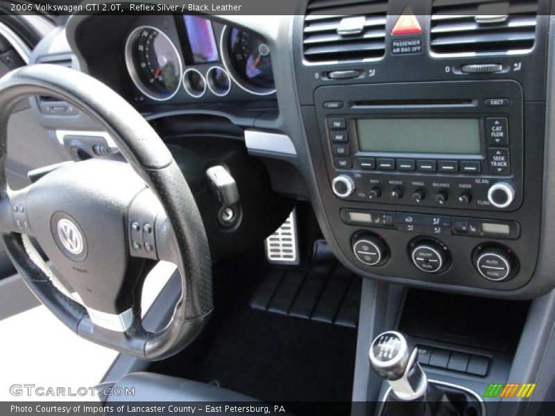 Reflex Silver / Black Leather 2006 Volkswagen GTI 2.0T