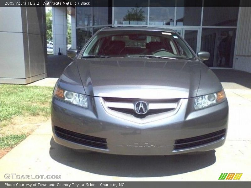 Anthracite Metallic / Black 2005 Acura TL 3.2