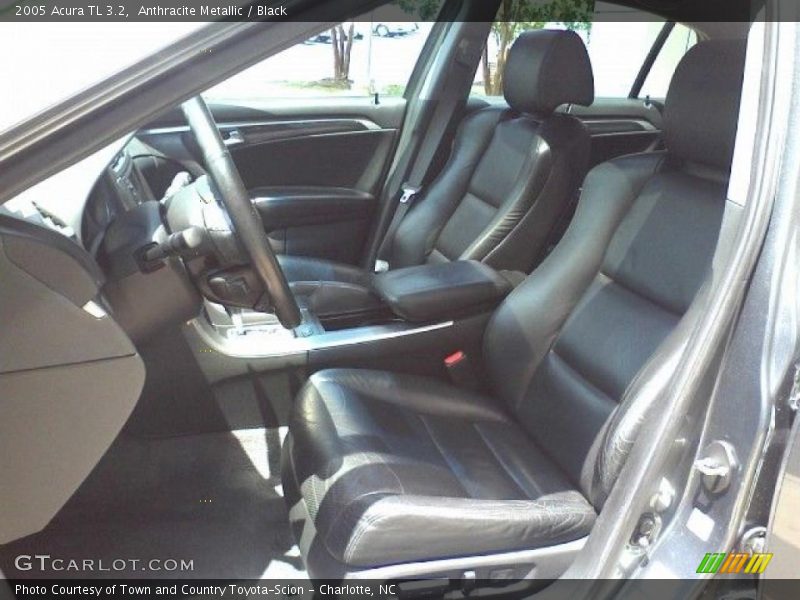 Anthracite Metallic / Black 2005 Acura TL 3.2