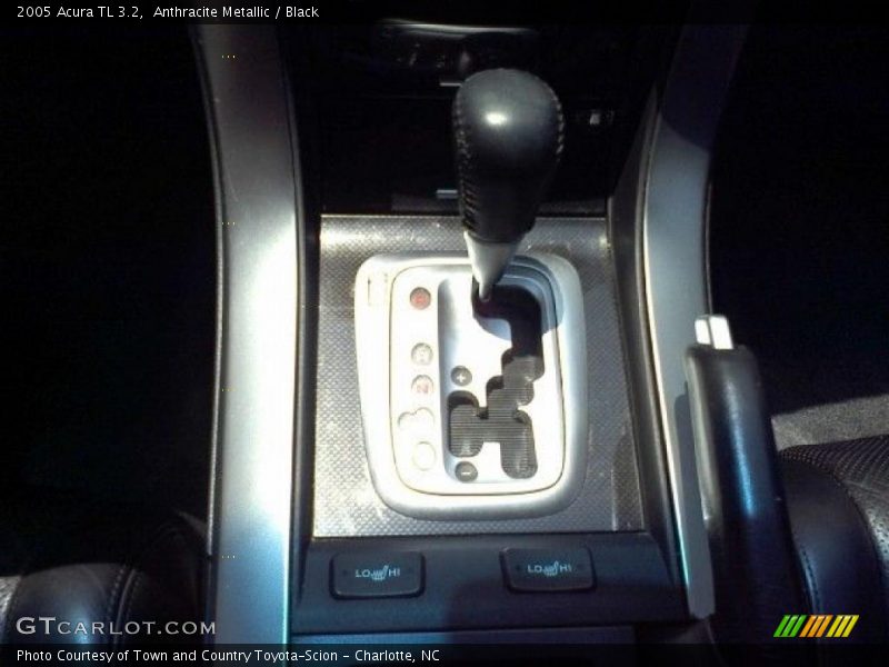 Anthracite Metallic / Black 2005 Acura TL 3.2