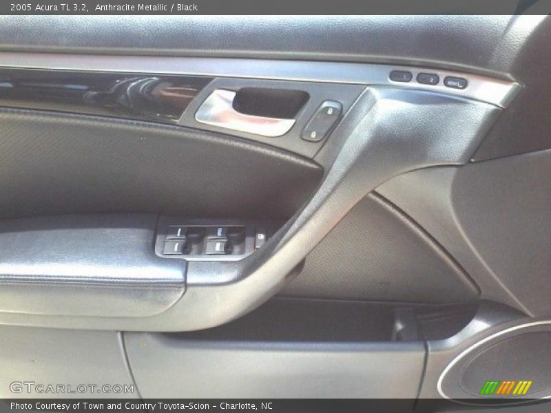 Anthracite Metallic / Black 2005 Acura TL 3.2
