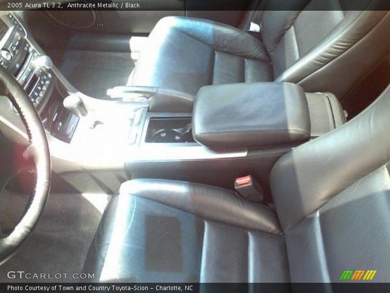 Anthracite Metallic / Black 2005 Acura TL 3.2