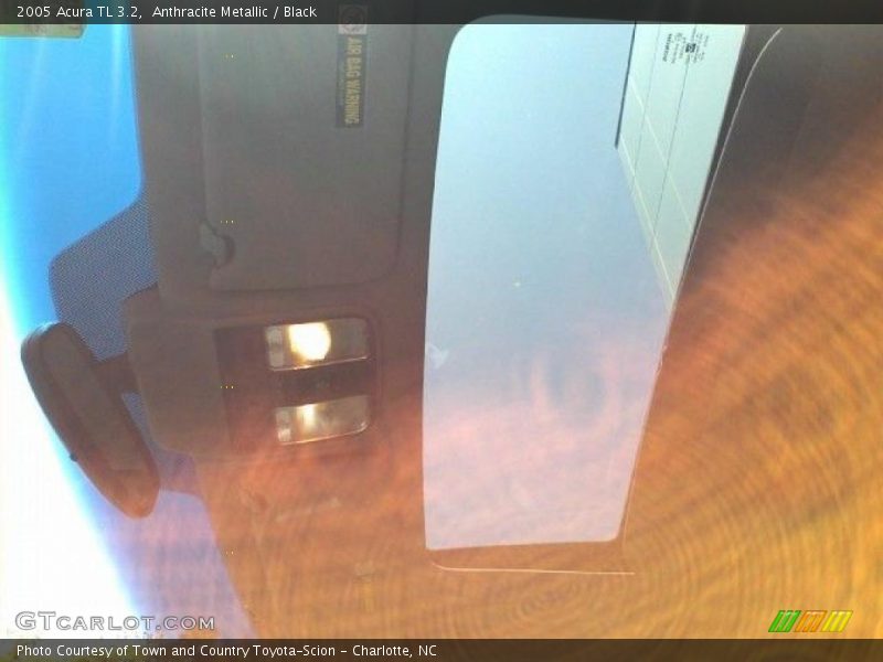Anthracite Metallic / Black 2005 Acura TL 3.2