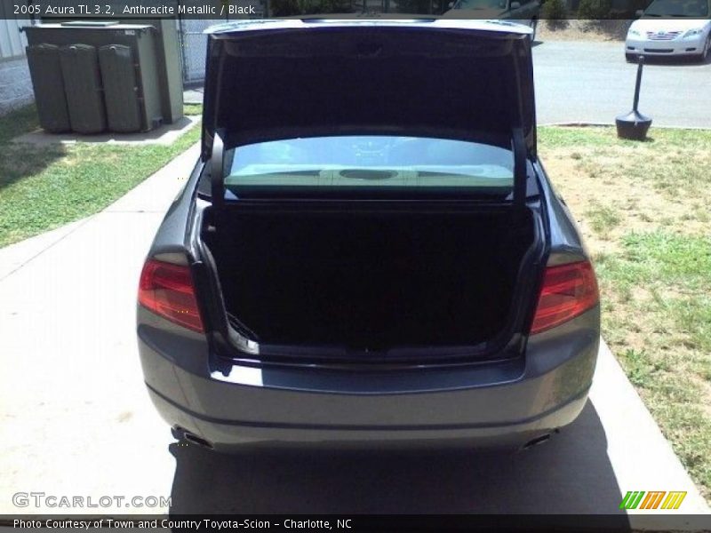Anthracite Metallic / Black 2005 Acura TL 3.2