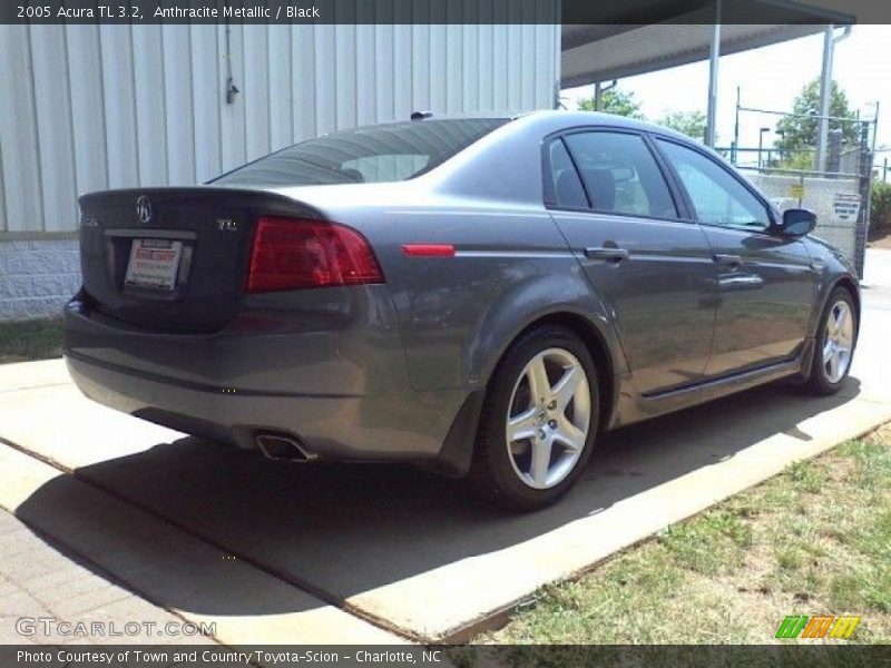 Anthracite Metallic / Black 2005 Acura TL 3.2