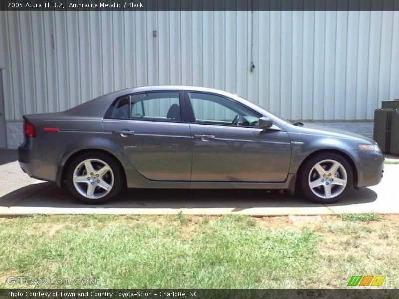 Anthracite Metallic / Black 2005 Acura TL 3.2