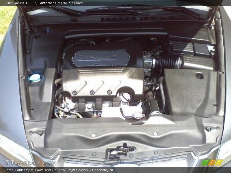 Anthracite Metallic / Black 2005 Acura TL 3.2