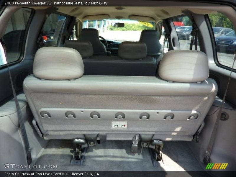 Patriot Blue Metallic / Mist Gray 2000 Plymouth Voyager SE