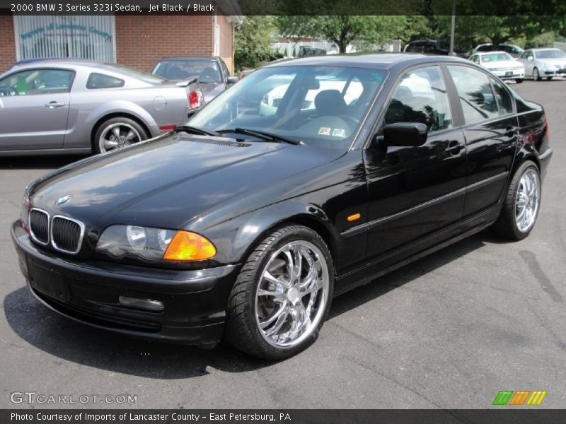 Jet Black / Black 2000 BMW 3 Series 323i Sedan