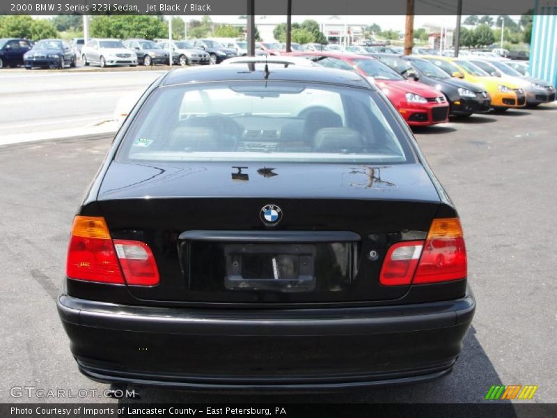 Jet Black / Black 2000 BMW 3 Series 323i Sedan