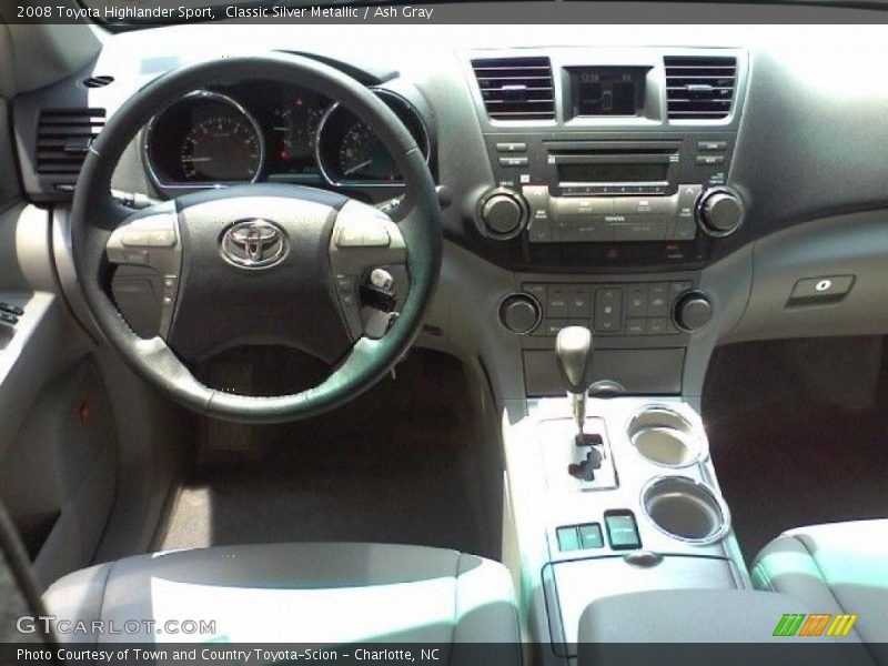Classic Silver Metallic / Ash Gray 2008 Toyota Highlander Sport