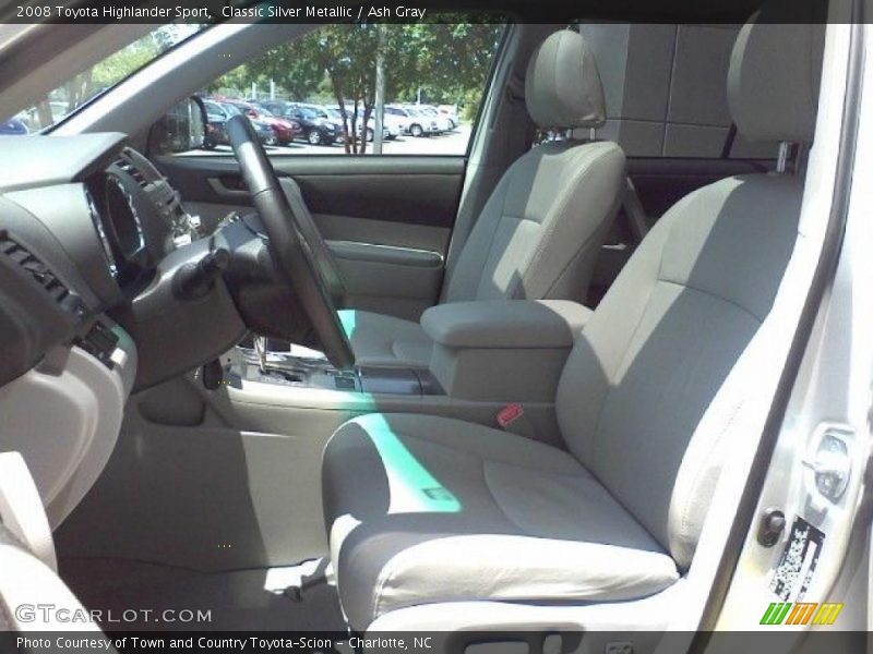 Classic Silver Metallic / Ash Gray 2008 Toyota Highlander Sport