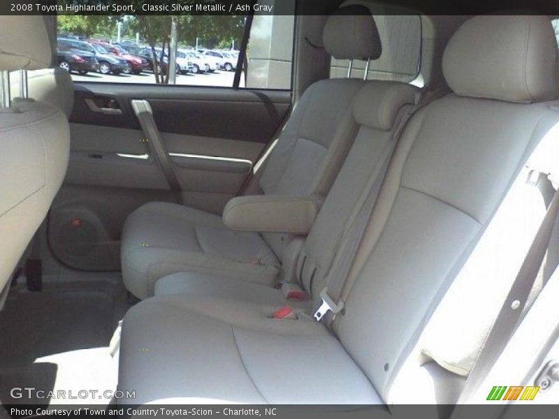 Classic Silver Metallic / Ash Gray 2008 Toyota Highlander Sport