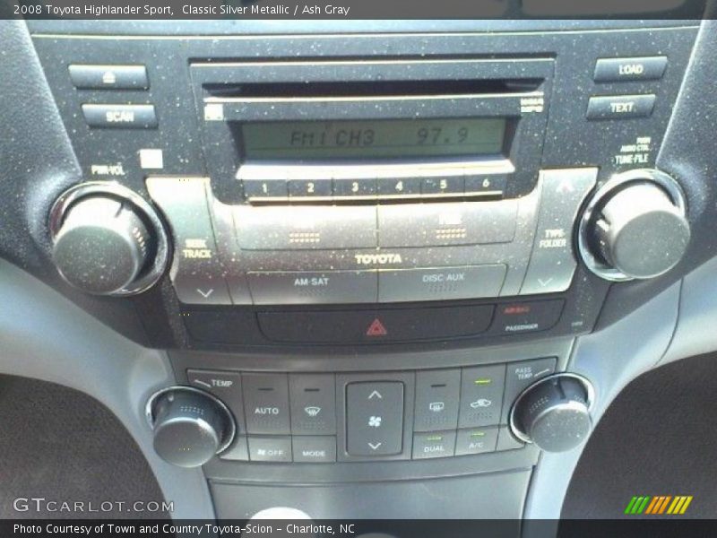 Classic Silver Metallic / Ash Gray 2008 Toyota Highlander Sport