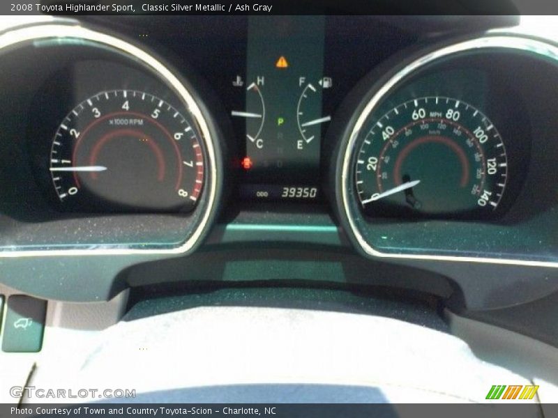 Classic Silver Metallic / Ash Gray 2008 Toyota Highlander Sport