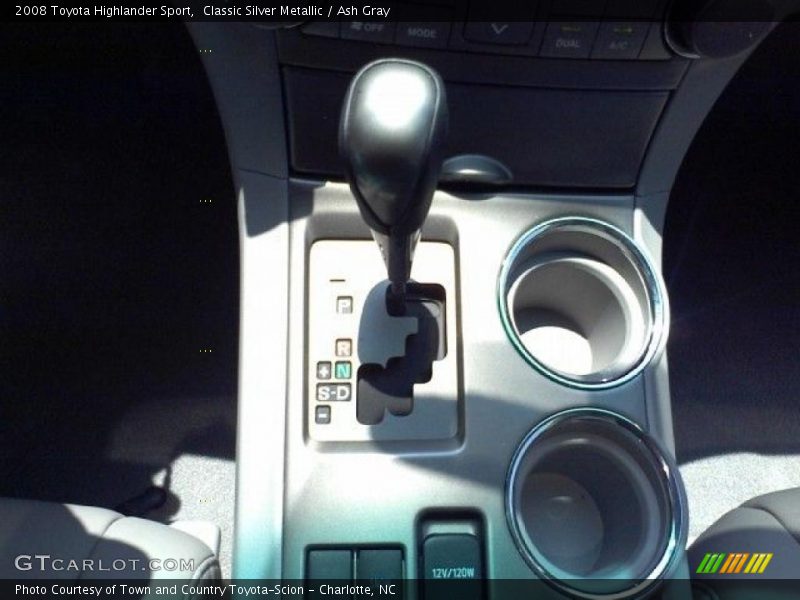Classic Silver Metallic / Ash Gray 2008 Toyota Highlander Sport