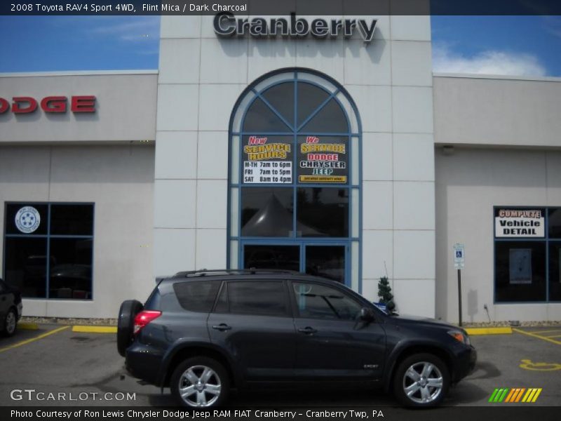 Flint Mica / Dark Charcoal 2008 Toyota RAV4 Sport 4WD