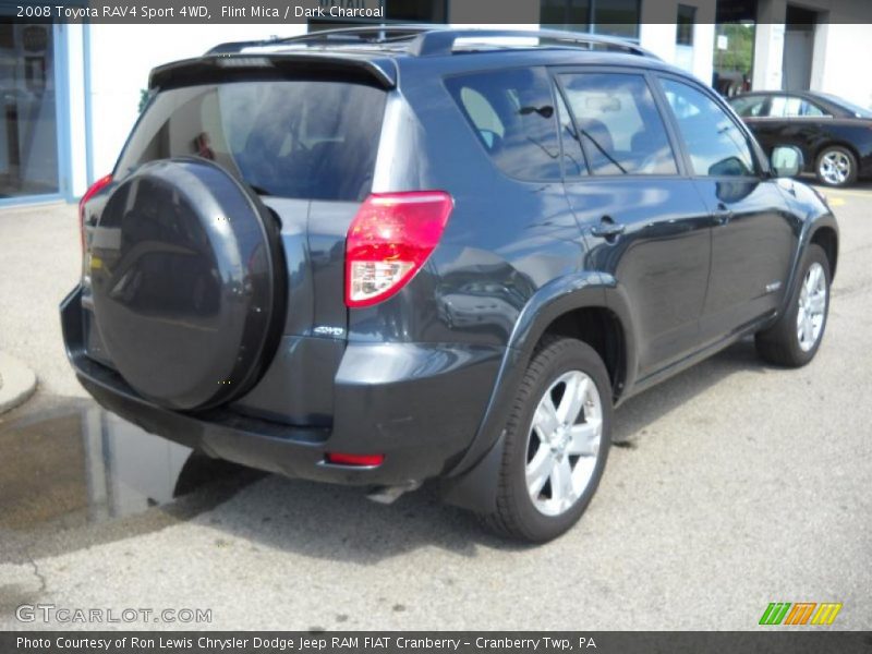 Flint Mica / Dark Charcoal 2008 Toyota RAV4 Sport 4WD