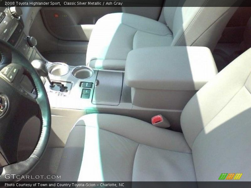 Classic Silver Metallic / Ash Gray 2008 Toyota Highlander Sport