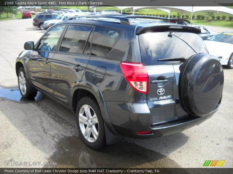 Flint Mica / Dark Charcoal 2008 Toyota RAV4 Sport 4WD