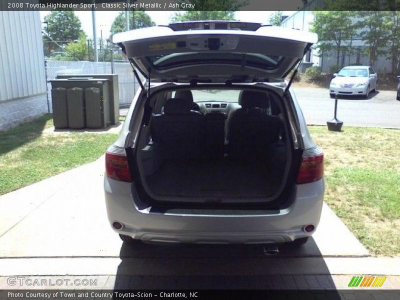 Classic Silver Metallic / Ash Gray 2008 Toyota Highlander Sport