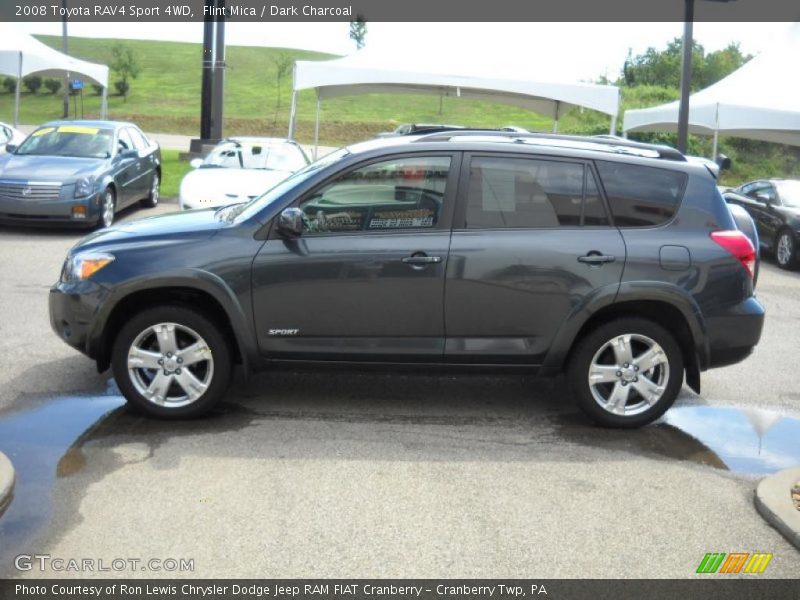 Flint Mica / Dark Charcoal 2008 Toyota RAV4 Sport 4WD