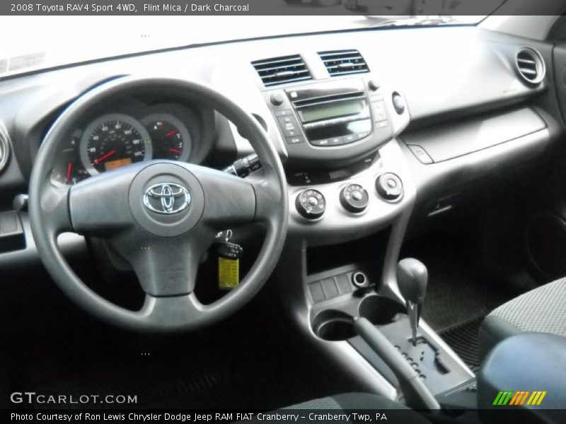 Flint Mica / Dark Charcoal 2008 Toyota RAV4 Sport 4WD