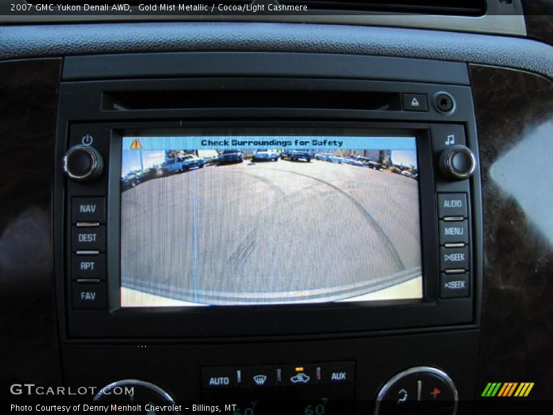Gold Mist Metallic / Cocoa/Light Cashmere 2007 GMC Yukon Denali AWD