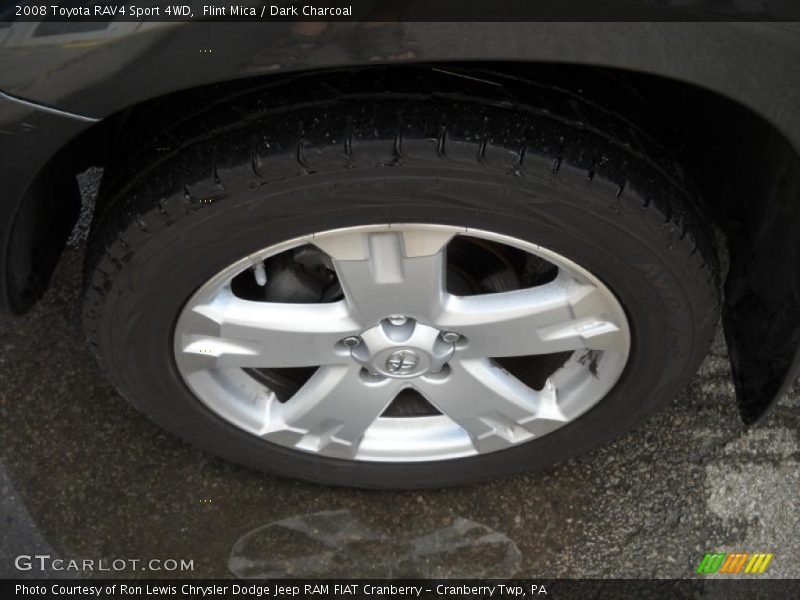 Flint Mica / Dark Charcoal 2008 Toyota RAV4 Sport 4WD