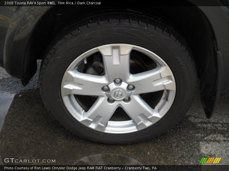 Flint Mica / Dark Charcoal 2008 Toyota RAV4 Sport 4WD