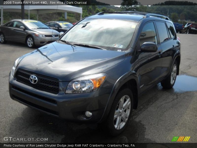 Flint Mica / Dark Charcoal 2008 Toyota RAV4 Sport 4WD