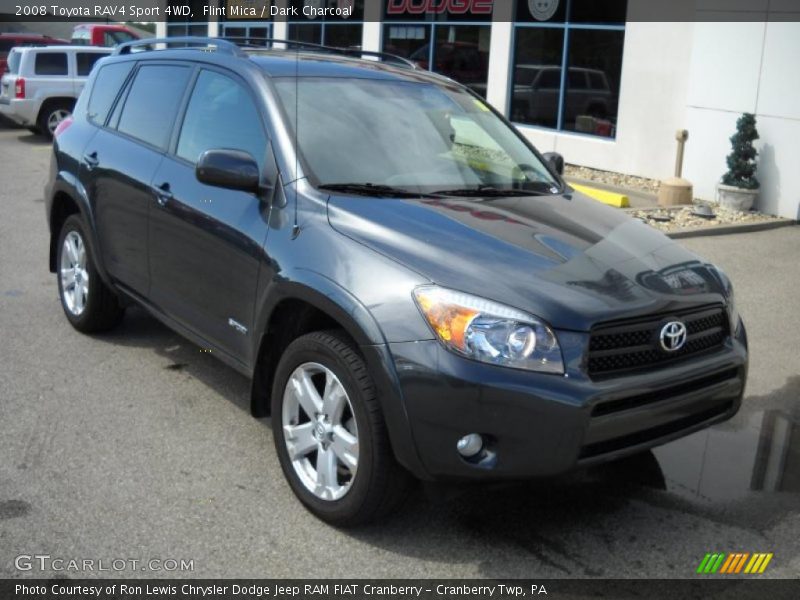 Flint Mica / Dark Charcoal 2008 Toyota RAV4 Sport 4WD