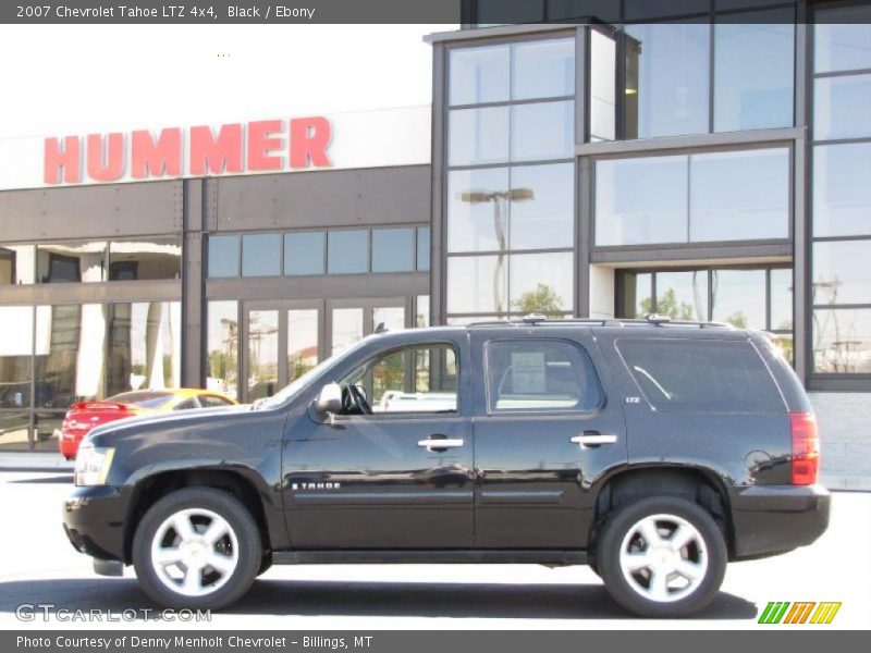 Black / Ebony 2007 Chevrolet Tahoe LTZ 4x4