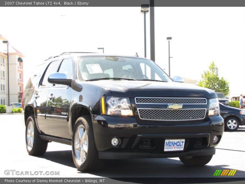 Black / Ebony 2007 Chevrolet Tahoe LTZ 4x4