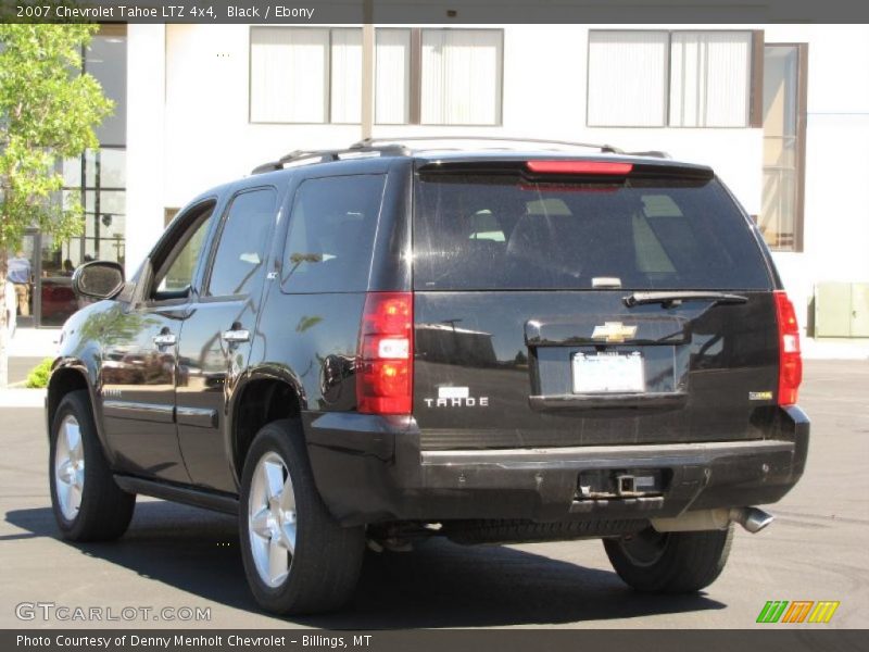 Black / Ebony 2007 Chevrolet Tahoe LTZ 4x4