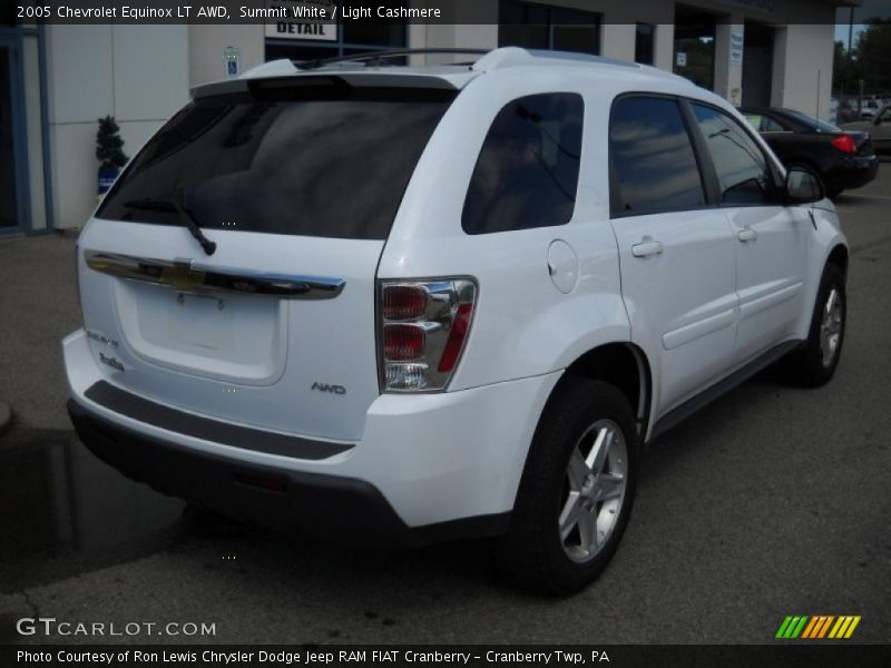 Summit White / Light Cashmere 2005 Chevrolet Equinox LT AWD