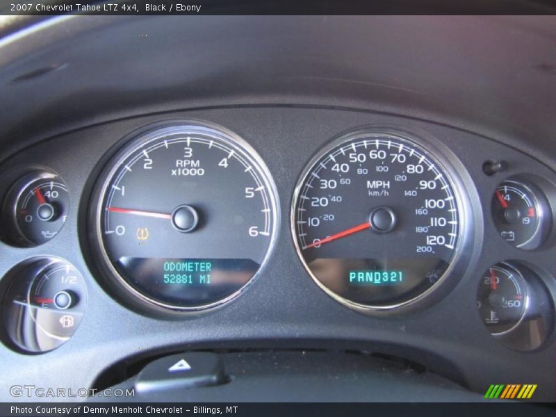 Black / Ebony 2007 Chevrolet Tahoe LTZ 4x4