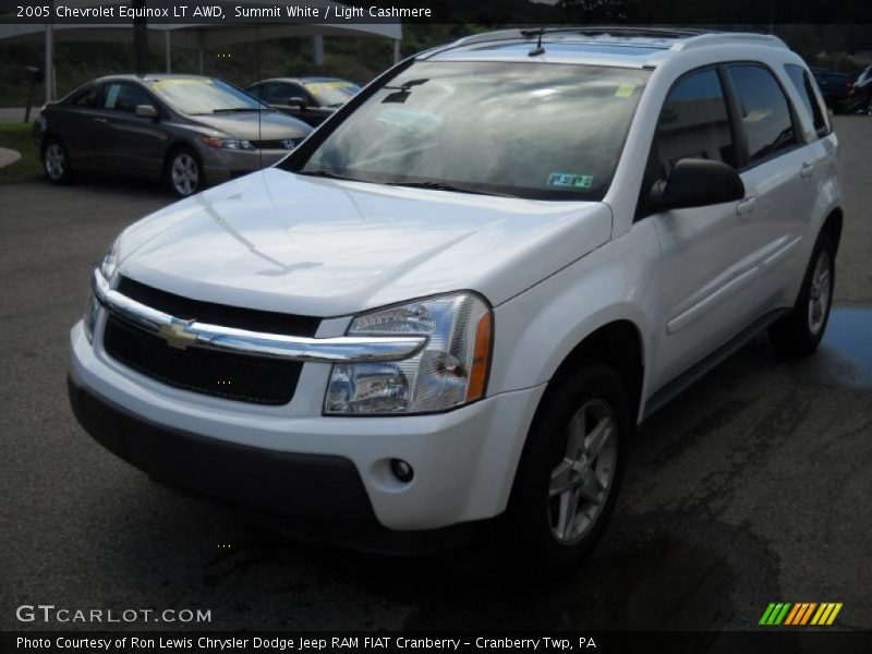 Summit White / Light Cashmere 2005 Chevrolet Equinox LT AWD