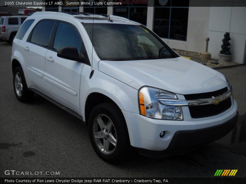Summit White / Light Cashmere 2005 Chevrolet Equinox LT AWD