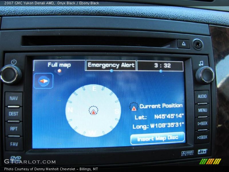 Onyx Black / Ebony Black 2007 GMC Yukon Denali AWD