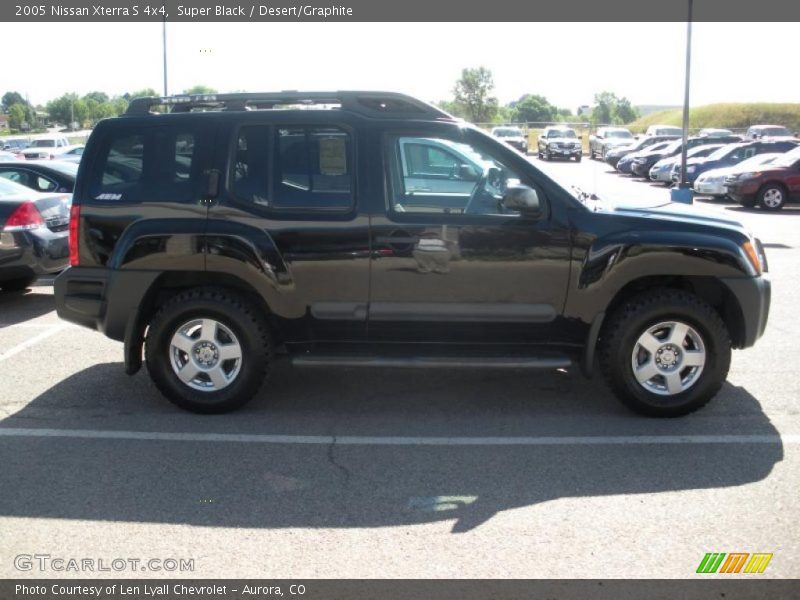 Super Black / Desert/Graphite 2005 Nissan Xterra S 4x4