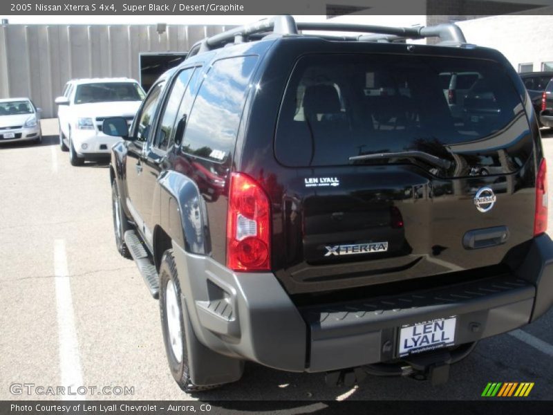 Super Black / Desert/Graphite 2005 Nissan Xterra S 4x4