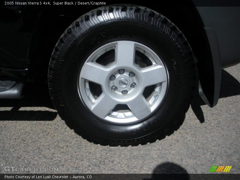 Super Black / Desert/Graphite 2005 Nissan Xterra S 4x4