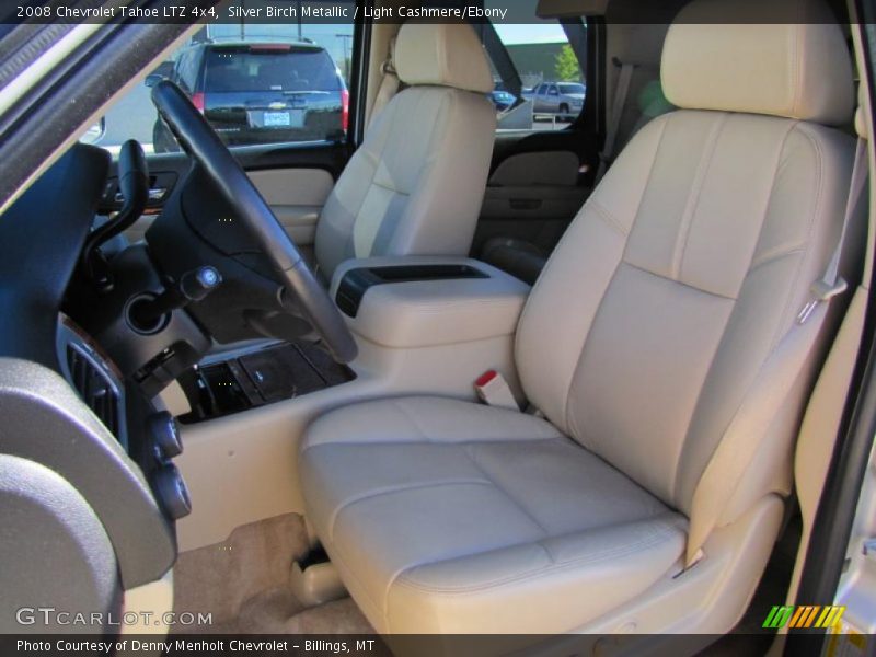 Silver Birch Metallic / Light Cashmere/Ebony 2008 Chevrolet Tahoe LTZ 4x4