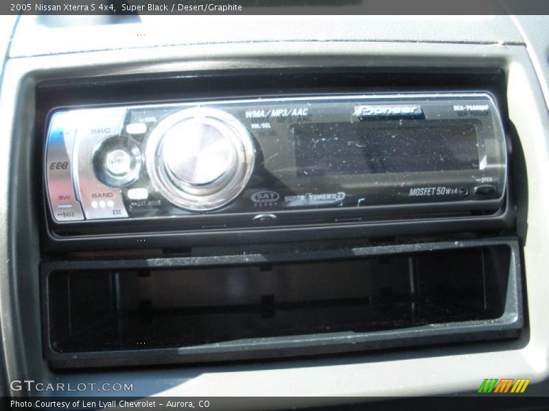 Super Black / Desert/Graphite 2005 Nissan Xterra S 4x4
