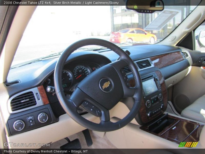 Silver Birch Metallic / Light Cashmere/Ebony 2008 Chevrolet Tahoe LTZ 4x4
