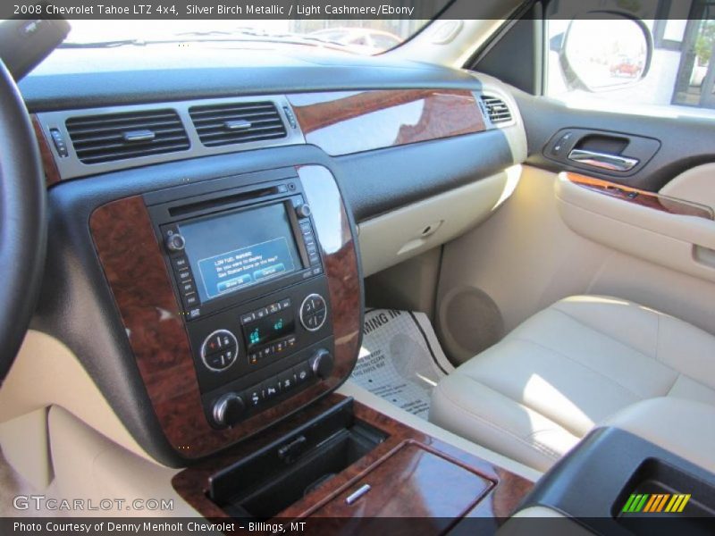 Silver Birch Metallic / Light Cashmere/Ebony 2008 Chevrolet Tahoe LTZ 4x4