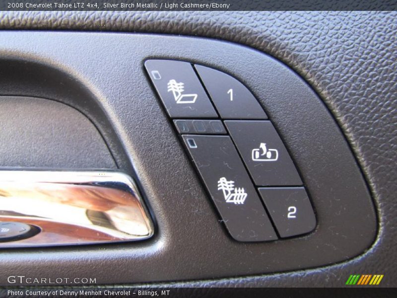 Silver Birch Metallic / Light Cashmere/Ebony 2008 Chevrolet Tahoe LTZ 4x4